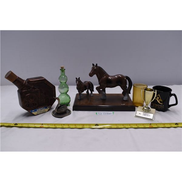 Misc. toys, bottles, cups