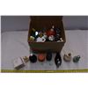 Image 1 : Box of Avon ornaments & perfumes