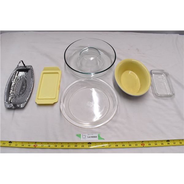 Baking dishes & butter trays