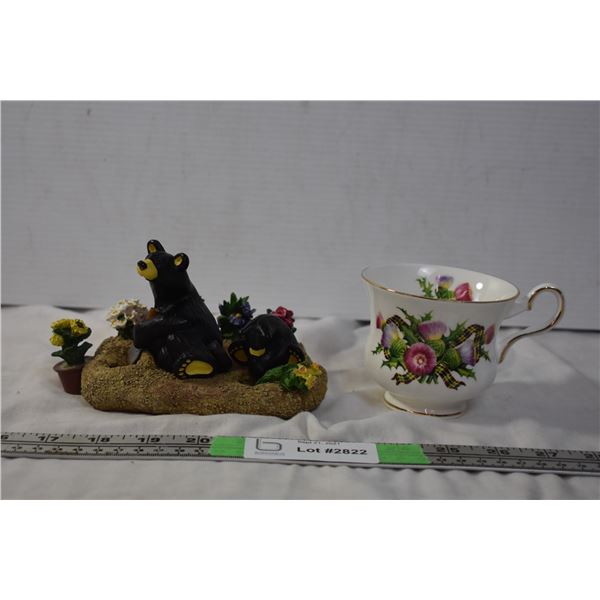 Bear Collectible by Jeff Fleming (0100/1629), Royal Grafton Teacup