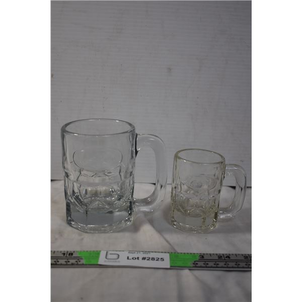 2 A&W Mugs, One Small