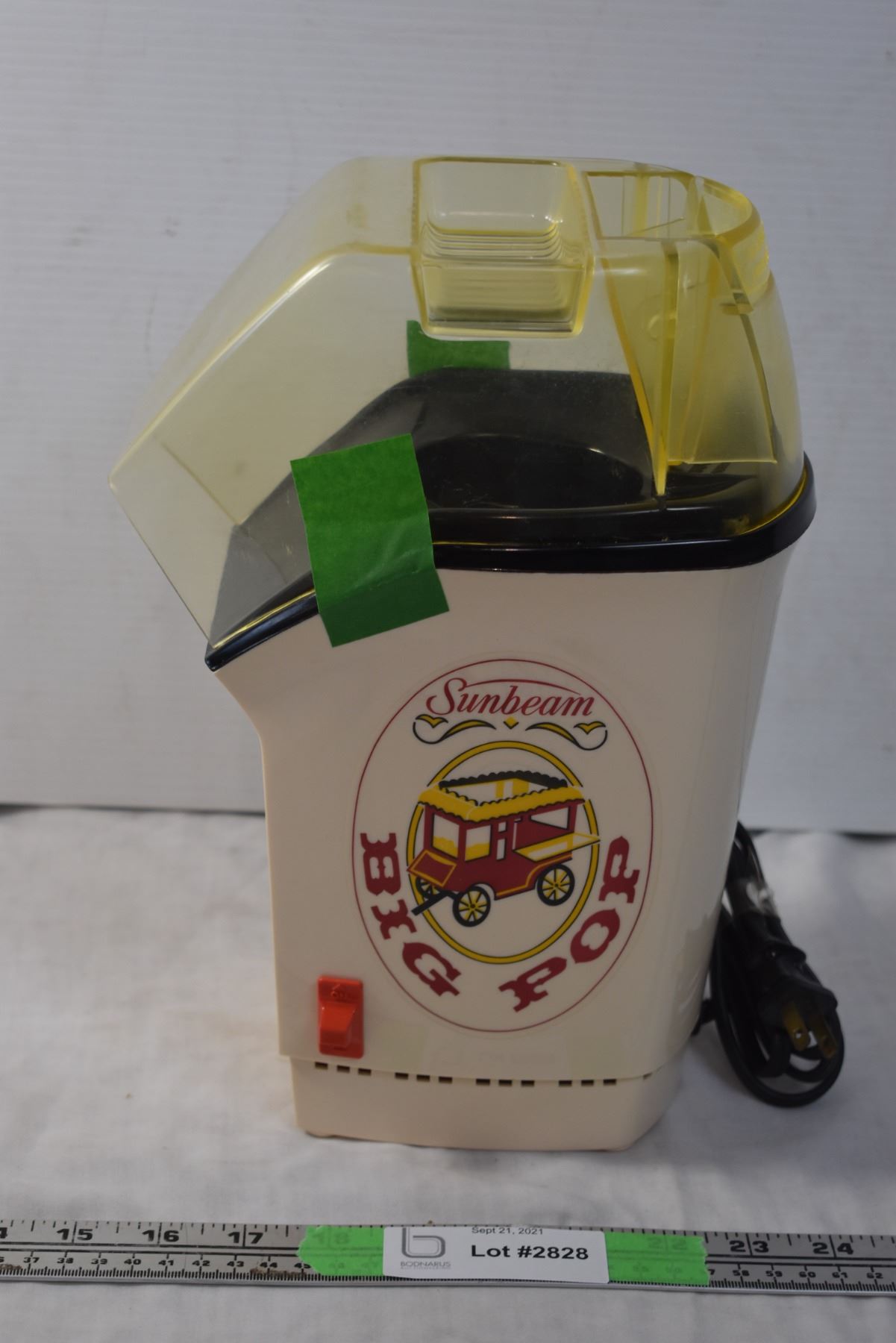 Sunbeam "Big Pop" Popcorn Maker (Appears Working)