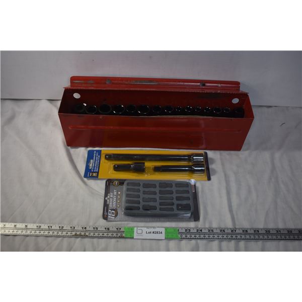 Impact Sockets and Extensions in Small Toolbox