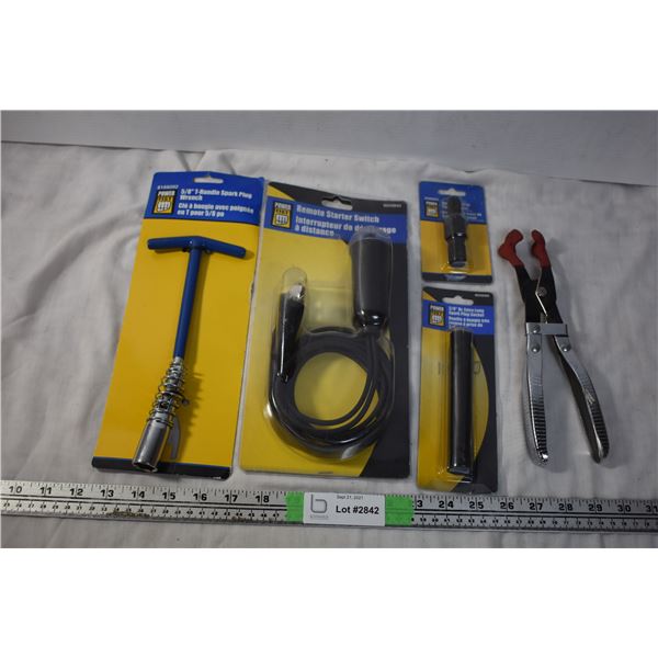 Powerfist Socket Wrench and Sockets Plus Misc