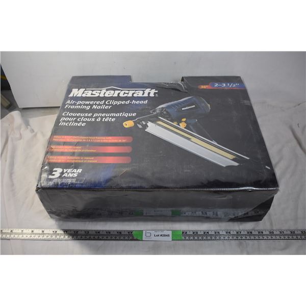 Air-Powered Clipped-Head Framing Nailer (Appears New)
