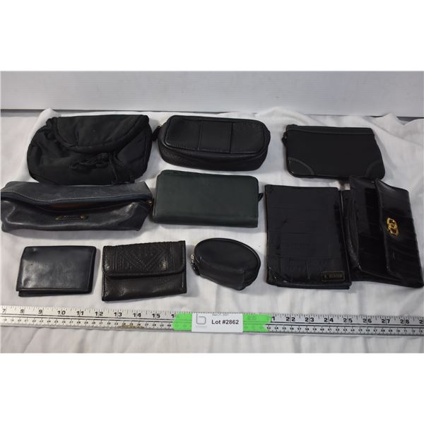 Black Handbags and Wallets