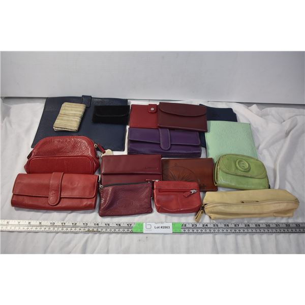 Various Handbags and Wallets