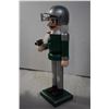 Image 3 : 3 Large Nutcrackers - Football player + 2 handcrafted in Germany (approx 12" tall)