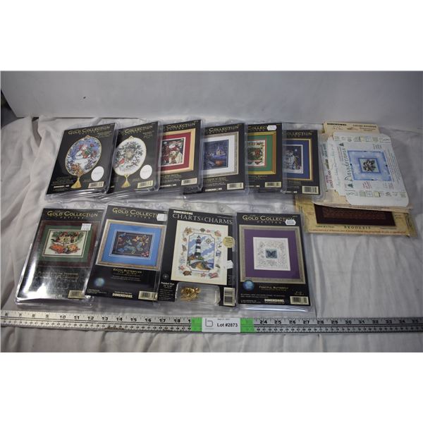 Holiday Themed Cross-Stitch Patterns