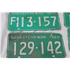 Image 5 : 1969 Saskatchewan License Plates