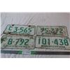 Image 1 : 1968 Saskatchewan License Plates