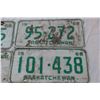 Image 3 : 1968 Saskatchewan License Plates