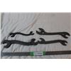 Image 1 : 4 Curved antique wrenches