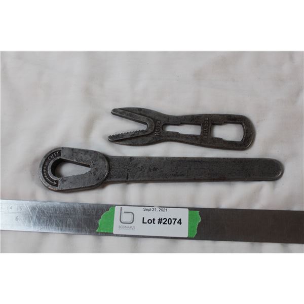 2 unique antique tools