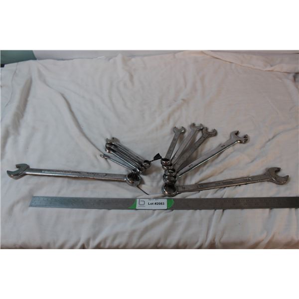 10 differed SAE wrenches