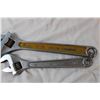 Image 2 : 12" + 15" Crescent Wrenches