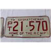 Image 3 : 1973 Home of the RCMP License Plates