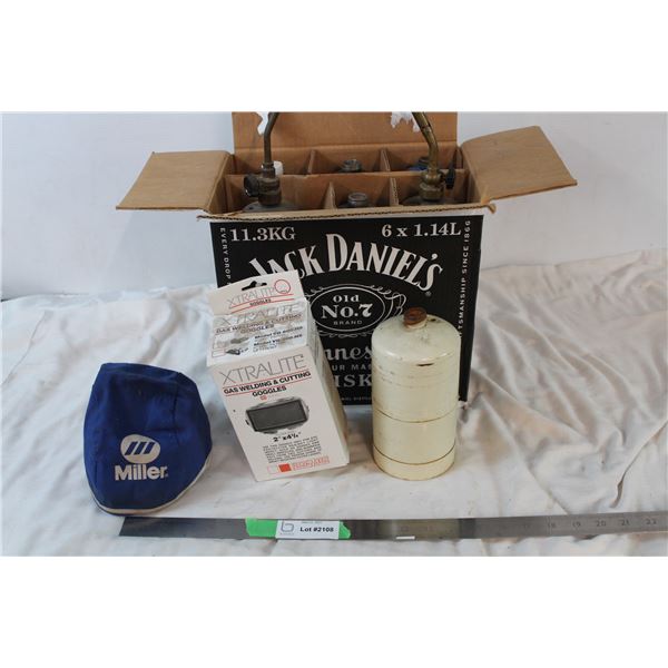 Propane torches / bottles + welding googles