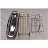 Image 3 : Misc. metal wire racks & serving trays