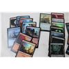 Image 5 : Magic the Gathering Trading Card Lot - Legendary, Creature, many foil land cards