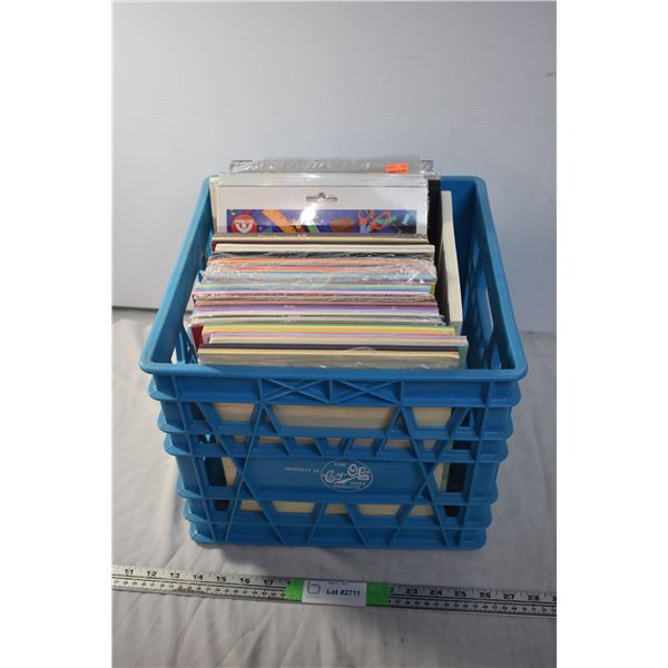 Crate with Construction and Crafting Paper