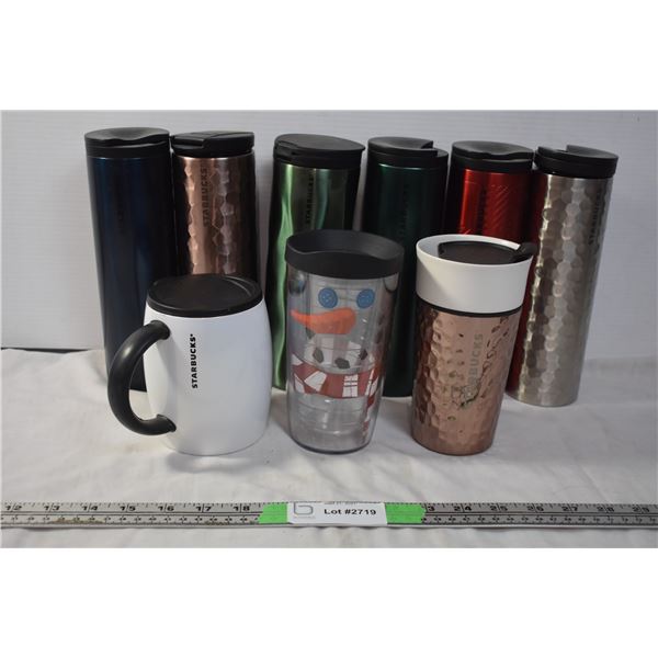 Travel Mugs - Mostly Starbucks