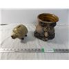 Image 1 : Pottery Vase + Pig Jug Bank