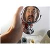 Image 6 : Bathroom items - marble toothbrush holder - small magnifying beauty mirror