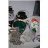 Image 4 : Lot of Christmas Containers and Ornaments