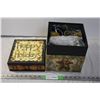 Image 1 : Box of Misc Christmas Ornaments and Decorations