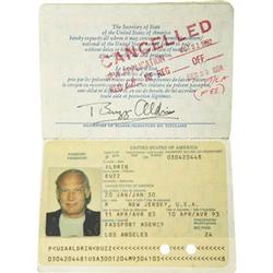 Buzz Aldrin United States Passport