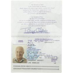 Buzz Aldrin United States Passport
