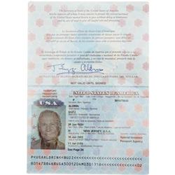 Buzz Aldrin United States Passport