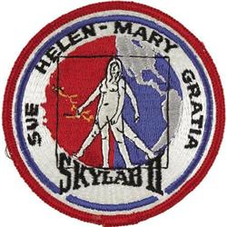 Skylab II Wives Patch w/ LOA from Bean-Gilliam