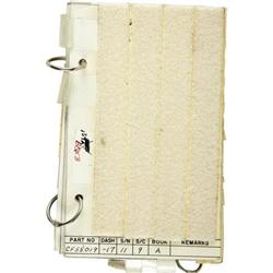Gene Cernan's Gemini 9A Flown EVA Checklist