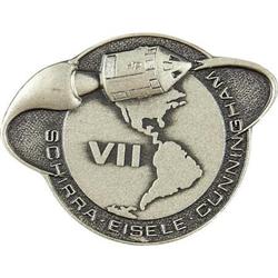 Apollo 7 Robbins Silver Restrike Medal