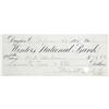 Image 2 : Wright Cycle Co. Checkbook, 2 Cancelled Checks