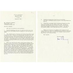 Walter Dornberger Typed Letter Signed.