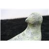 Image 4 : Grey/Green stone seal, 8” long, 6” high, heavy, lovely to hold, unsigned