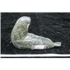 Image 1 : Soapstone Walrus, 6 ½” long, 4 ½” high, signed in symbols