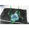 Image 3 : Blue and Green pulled glass table centerpiece