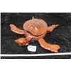 Image 1 : Mythical wooden turtle storage box or wall decor