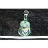 Image 3 : Light Green and Light Blue Fenton bells, tags attached, floral décor