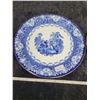 Image 3 : Blue and white porcelain lunch plates, 9”, Doulton, England (2)