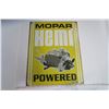 Image 1 : Tin Sign 12X16 "MOPAR Hemi Powered"