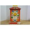 Image 2 : 62 '68 Fisher Price Music Box Teaching Clock in working condition
