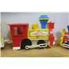 Image 8 : Fisher Price Circus Train + 2 other FP trains