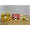 Image 1 : 2 Vintage Fisher Price Cameras +1 Wish upon a Star in working condition