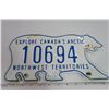 Image 1 : Northwest Territories Plate 10694