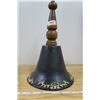 Image 1 : Large Bell With Wooden Handle No Clapper